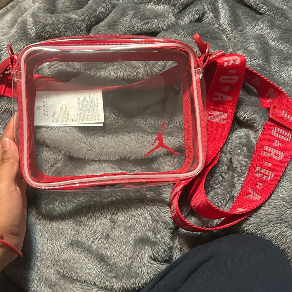 Clear Jordan Bag